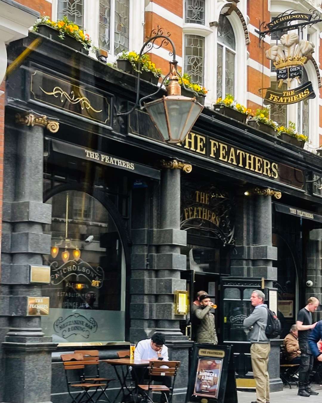 The Feathers pub